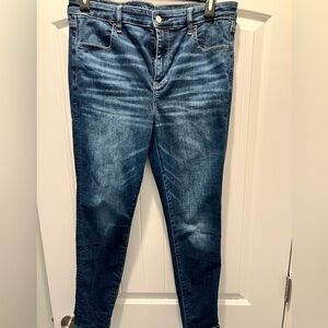 American Eagle Outfitters High Rise Blue Jeans